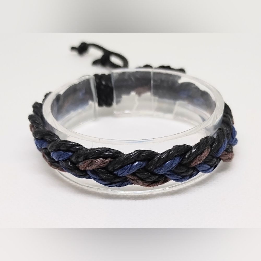 Men's bracelet braided rope new e41